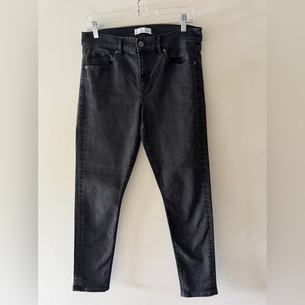 LOFT Black‎ Modern Skinny Denim Jeans